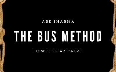 How To Stay Calm When You Are In The Moment? Use The Bus Method